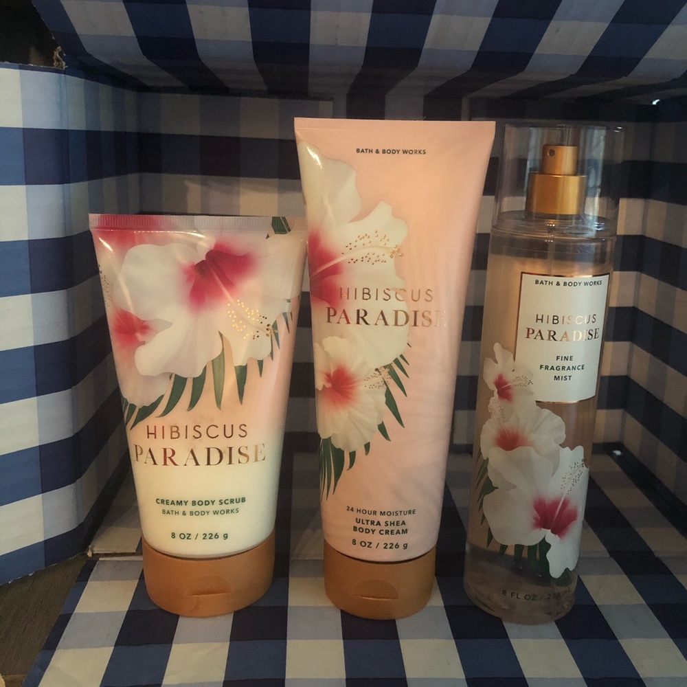 Bath & Body Works Hibiscus Paradise Bundle
